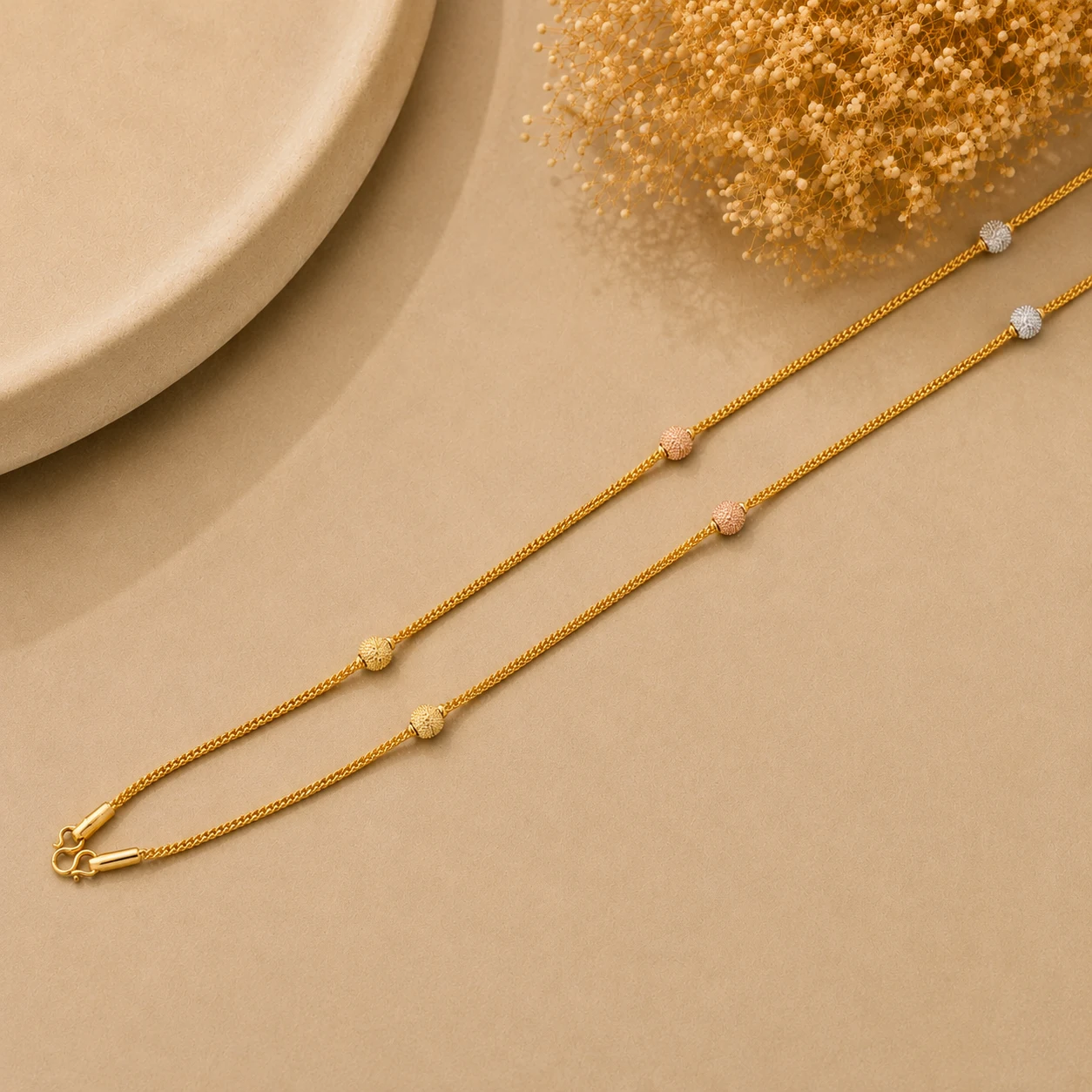 KRZB9-V Ball With Rose Gold Mix